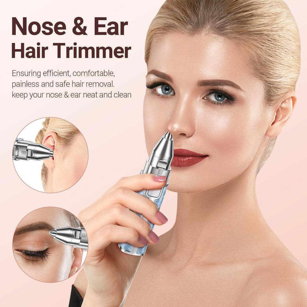2-in-1 Nose & Eyebrow Trimmer J94551