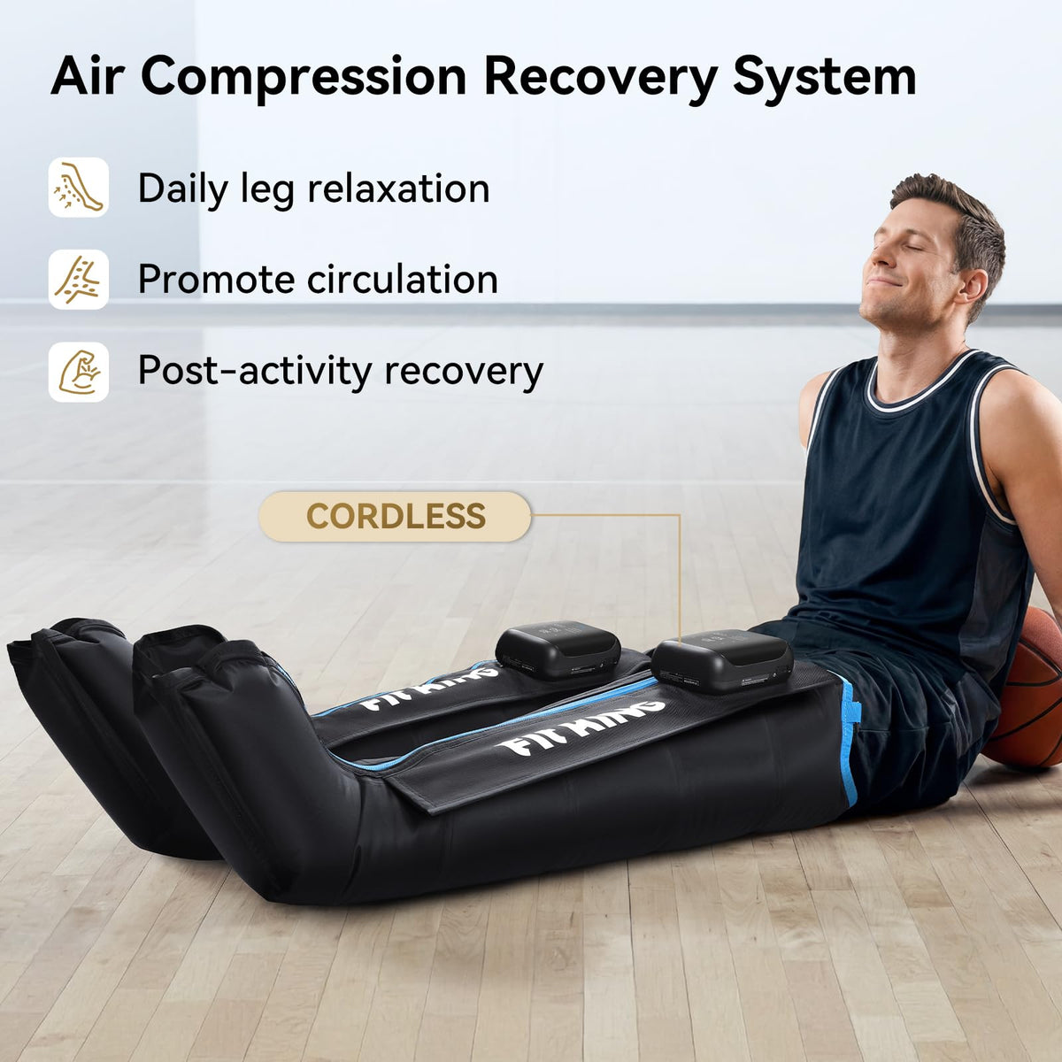 Cordless Air Compression Leg Massager B434305