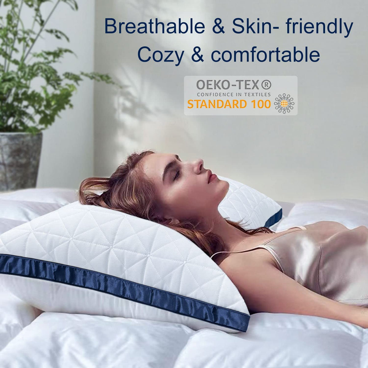King Size Cooling Bed Pillows Set of 2 L6900