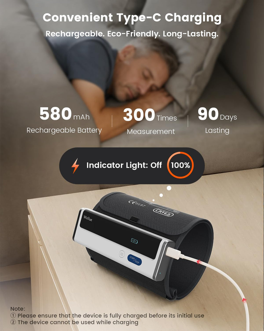 Wireless Upper Arm Blood Pressure Monitor G651