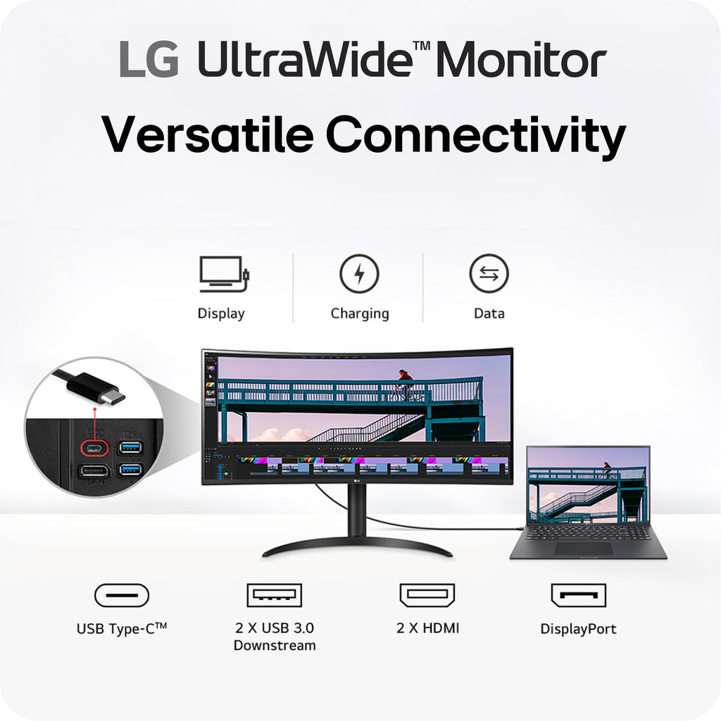 34-inch UltraWide WQHD Curved Computer Monitor D500545