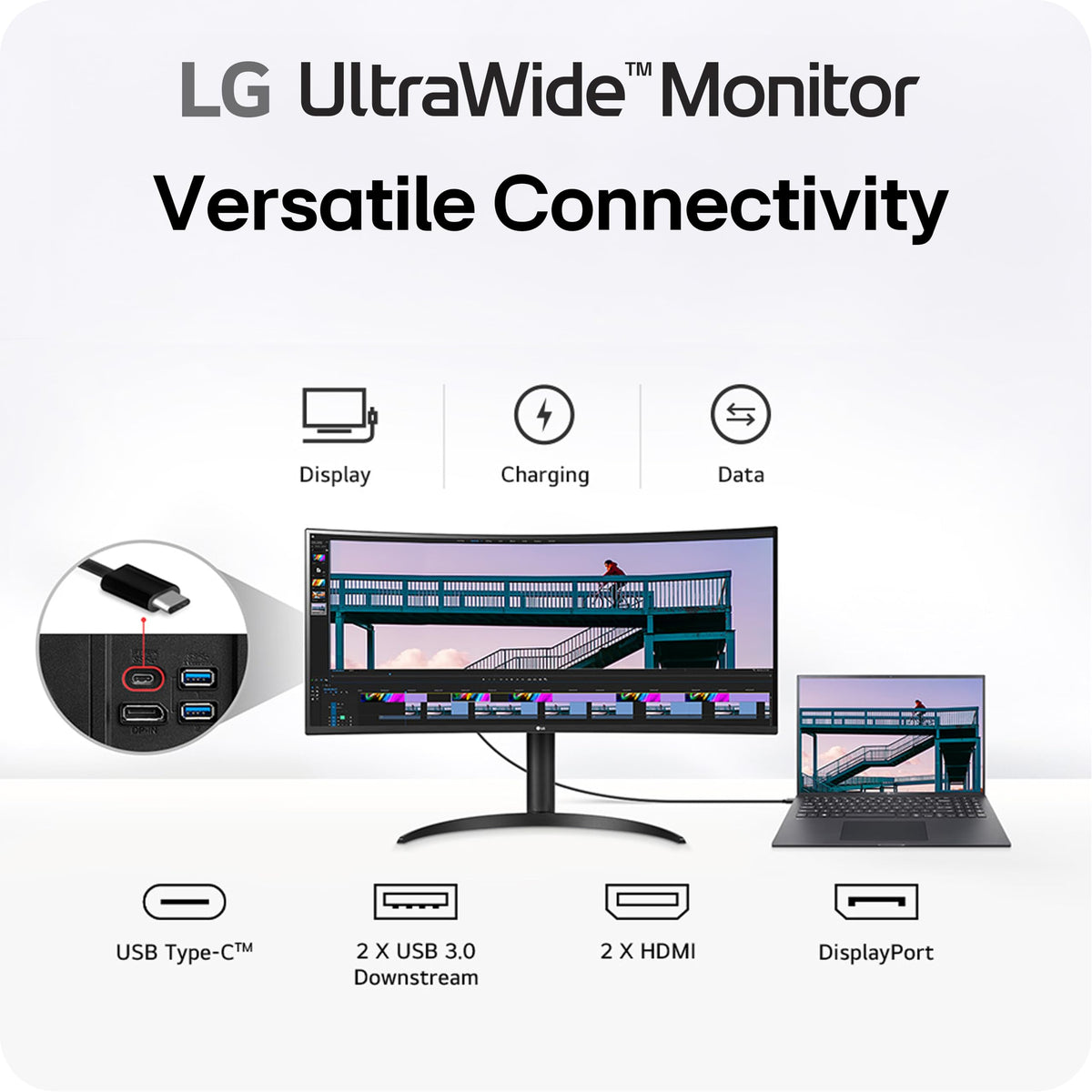 34-inch UltraWide WQHD Curved Computer Monitor D500545