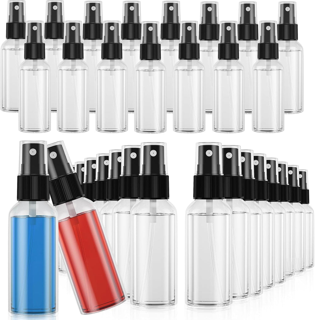 2.7oz/80ml 100PCS Plastic Spray Bottles D122