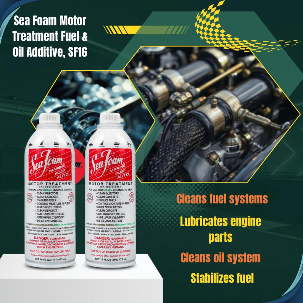 8 x 16 oz Fuel System Cleaner & Gas Diesel Additive F117