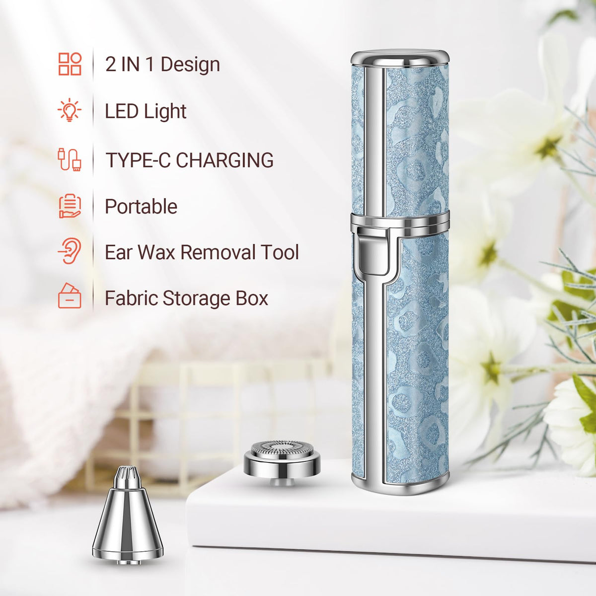 2-in-1 Nose & Eyebrow Trimmer J94551