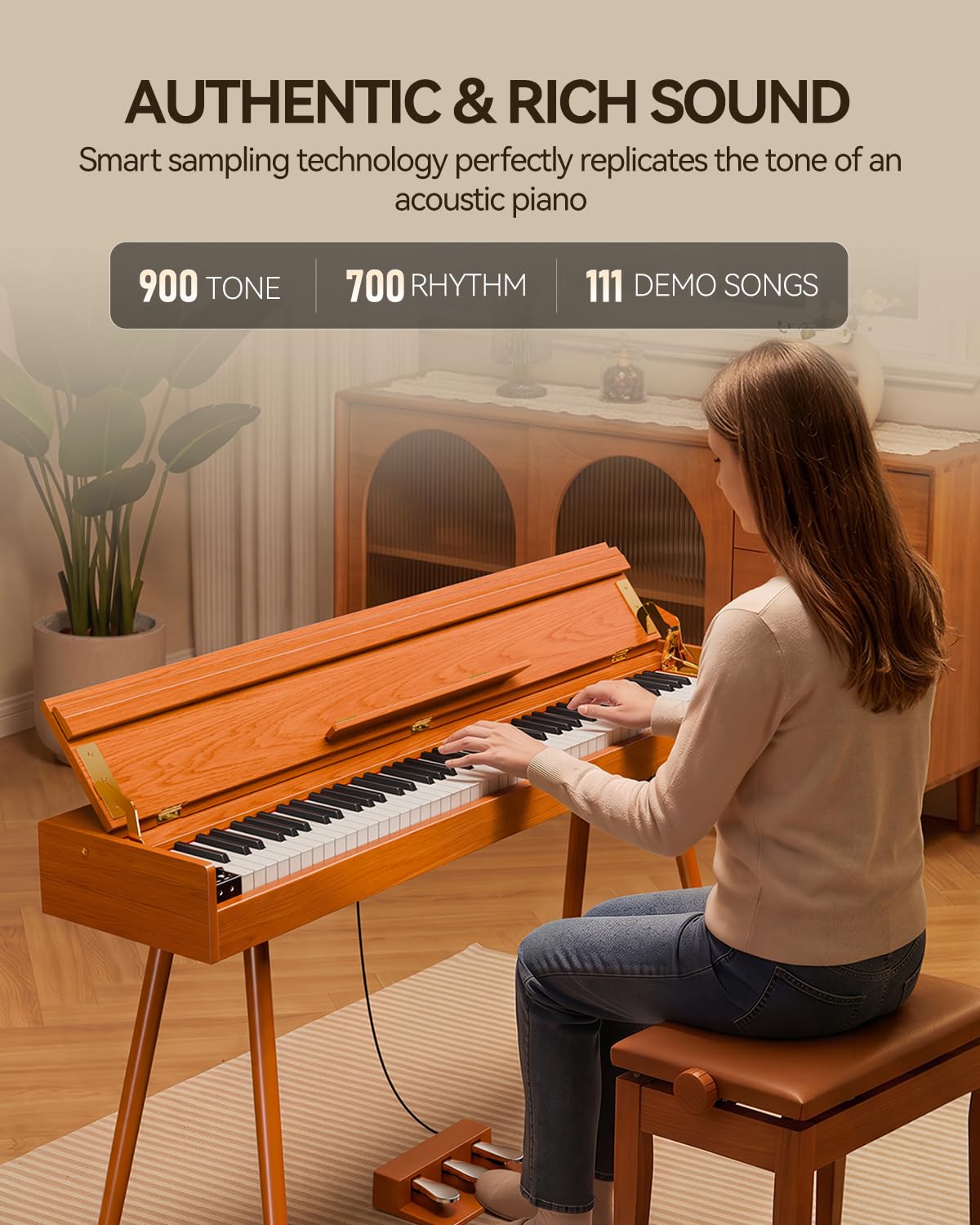 88-Key Weighted Hammer Action Digital Piano N904146