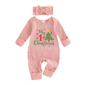 Christmas Tree Long Sleeve Romper Jumpsuit N322018