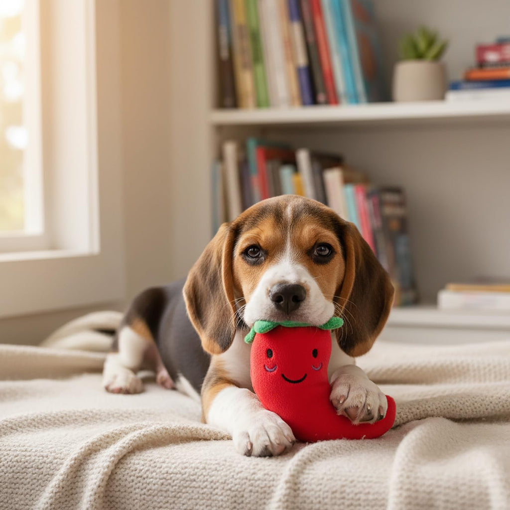 Red Chili Dog Plush Toys N487209
