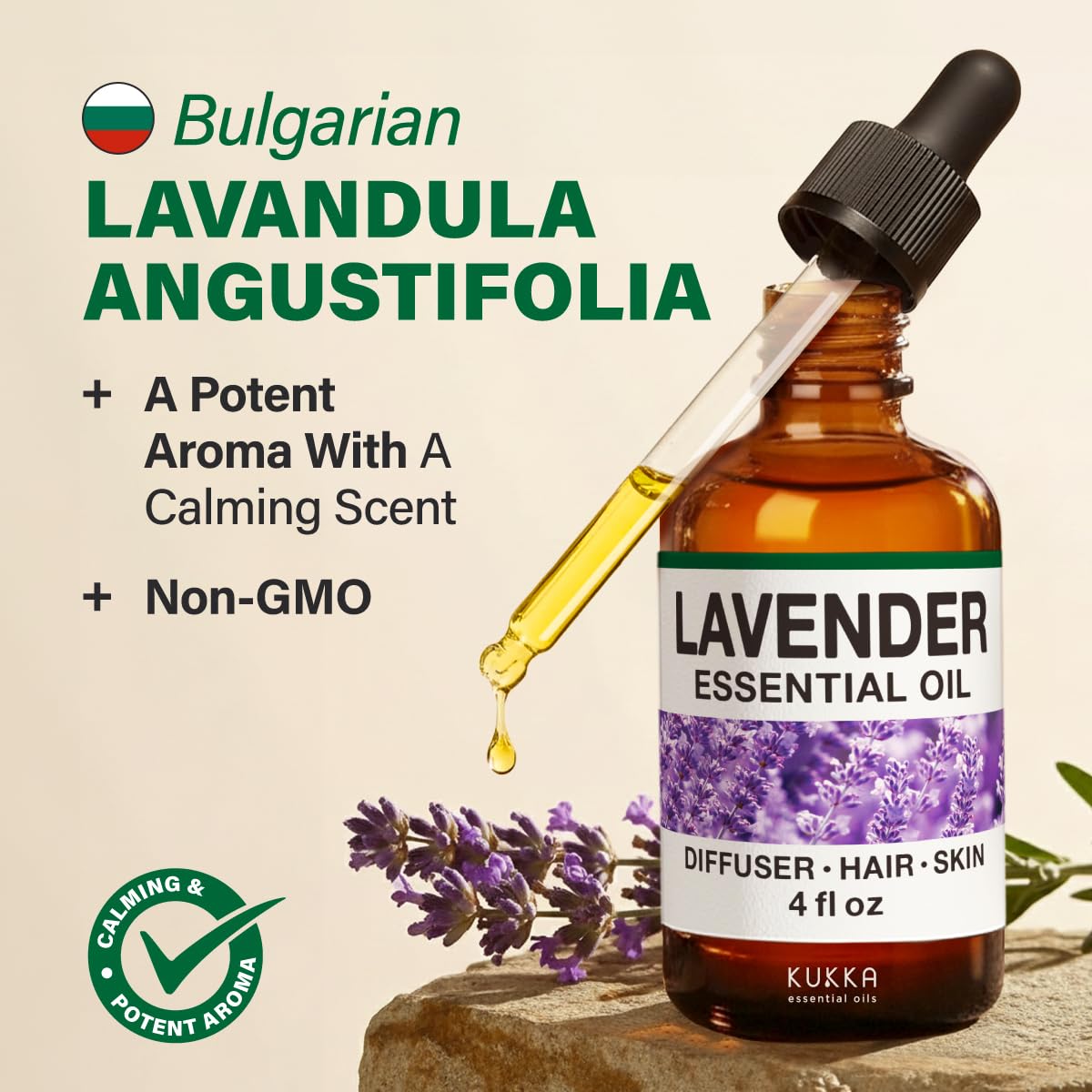Sandalwood & Lavender Essential Oils Set 2x4 fl oz S90906