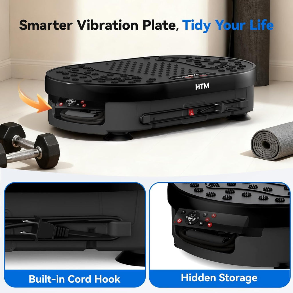 Vibration Plate Exercise Machine with Remote Control K6924