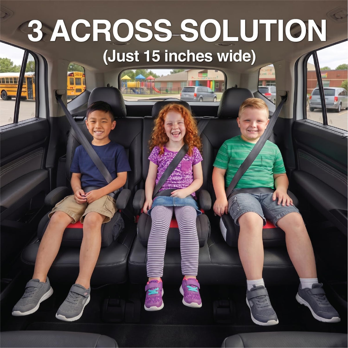 Black 1-lb Backless Booster Seat T3283