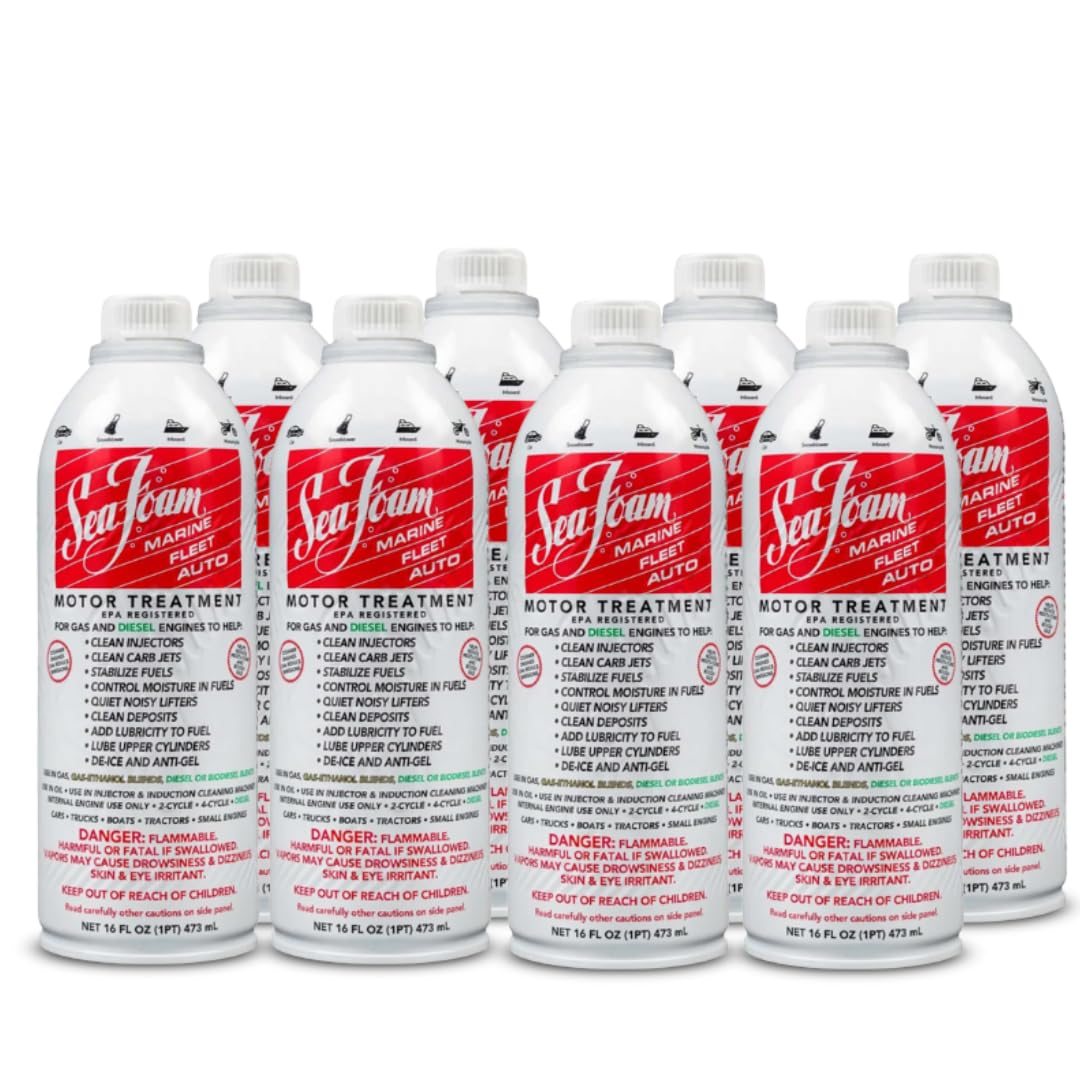 8 x 16 oz Fuel System Cleaner & Gas Diesel Additive F117