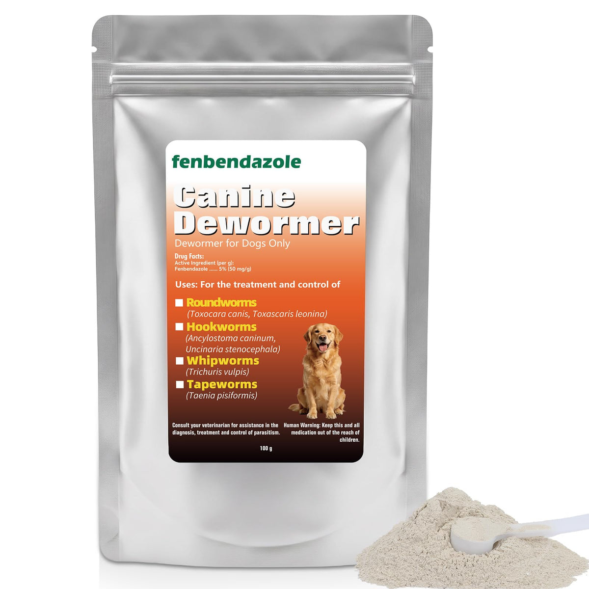 Dog Dewormer 100g A501950