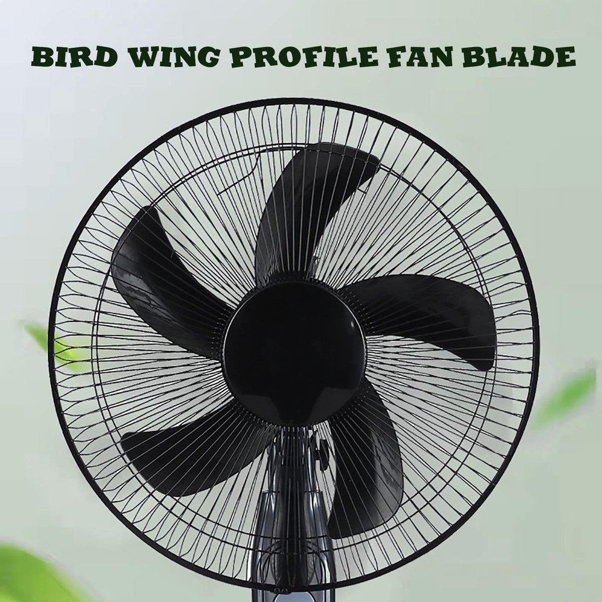 16 Inch Solar Powered Pedestal Fan with Solar Panel Q472