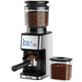Conical Burr Coffee Grinder, 51 Grind Settings, 1-12 Cups, Stainless Steel U30155
