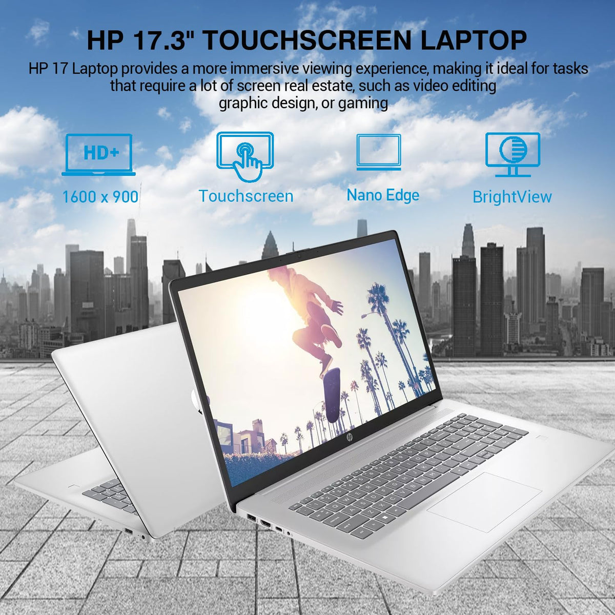 17.3 Inch Touchscreen Laptop T105772