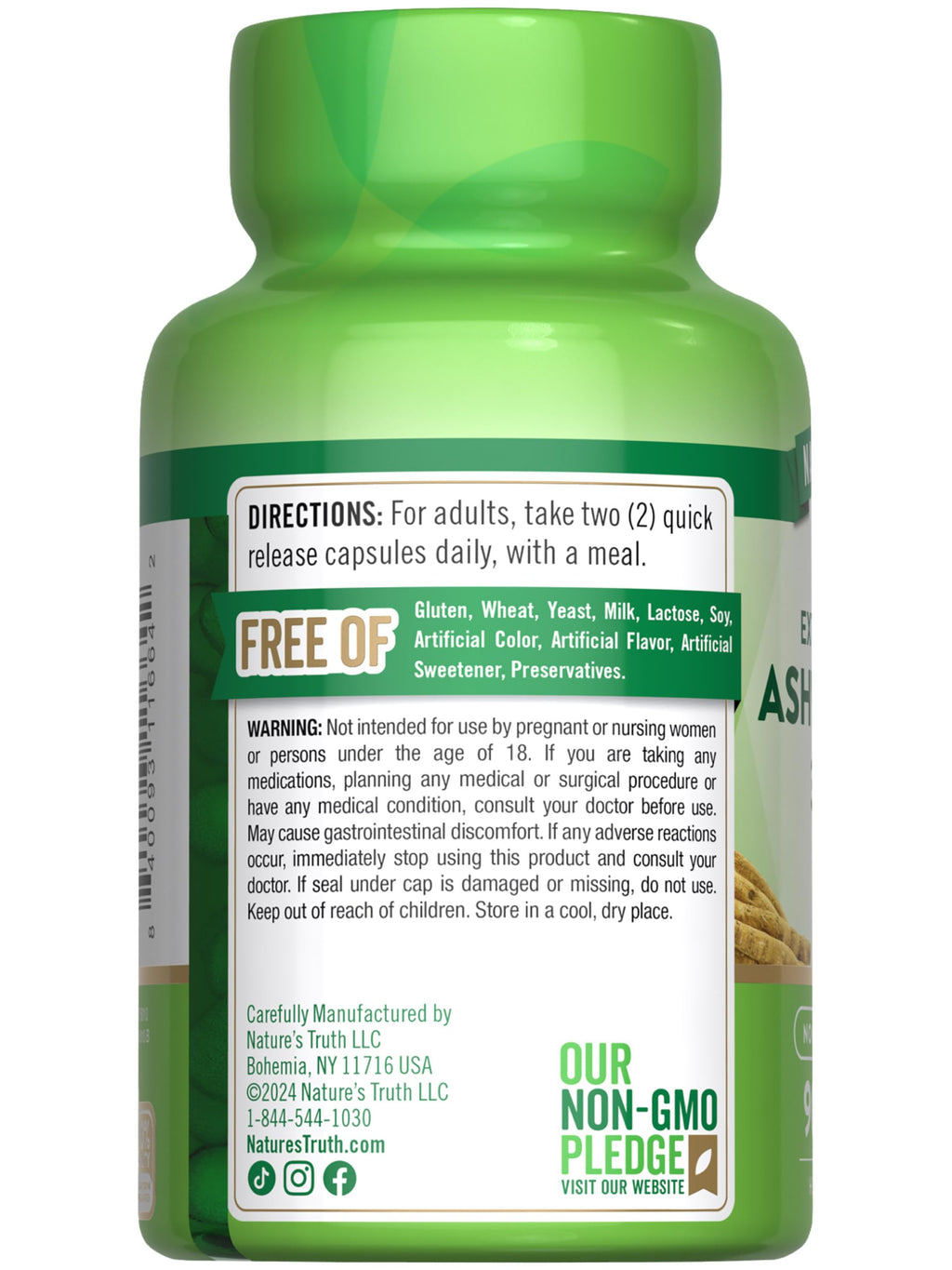 Ashwagandha Capsules 90 Count P330567