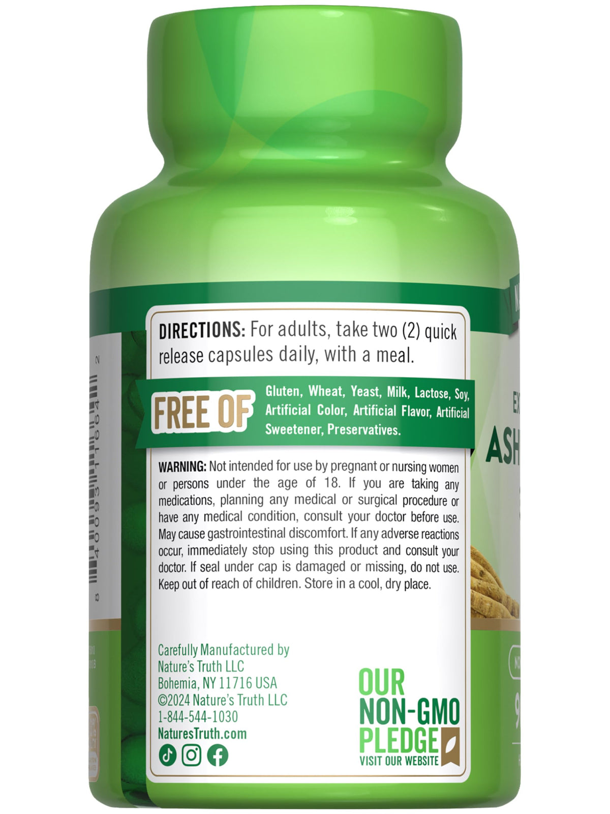 Ashwagandha Capsules 90 Count P330567