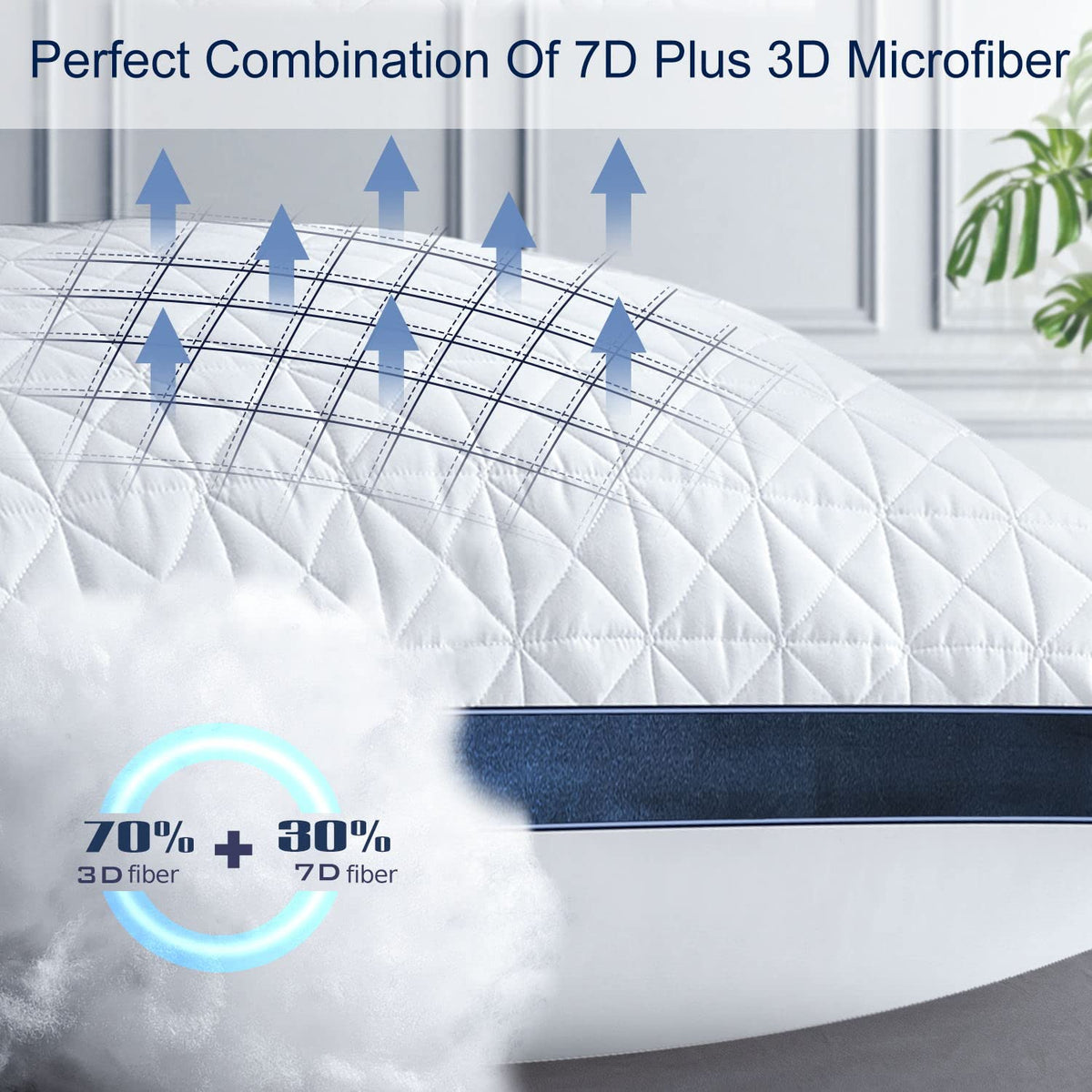 King Size Cooling Bed Pillows Set of 2 L6900