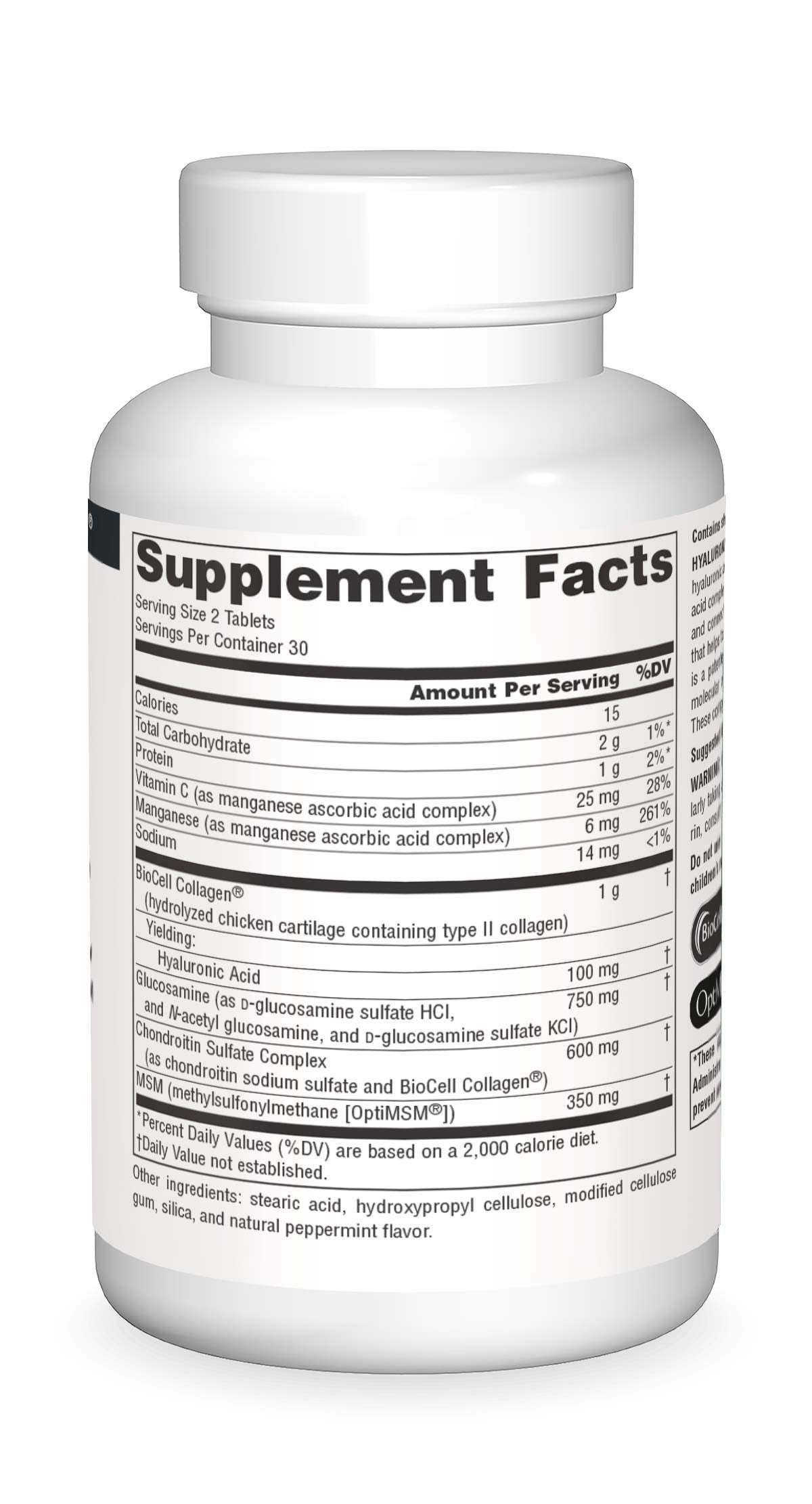 Hyaluronic Joint Complex 60 Tablets O674185