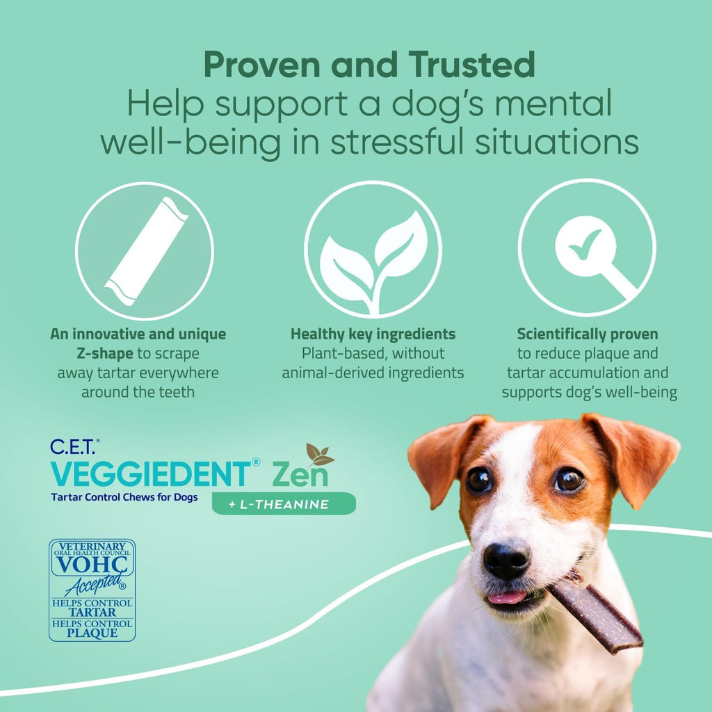 Plaque and Tartar Control Chews for Dogs I14790