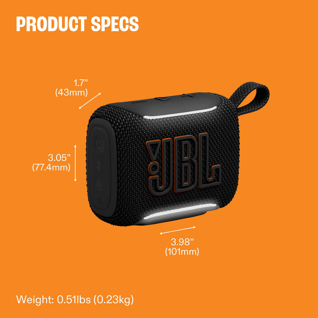 Portable Bluetooth Speaker Waterproof Dustproof Black X11151
