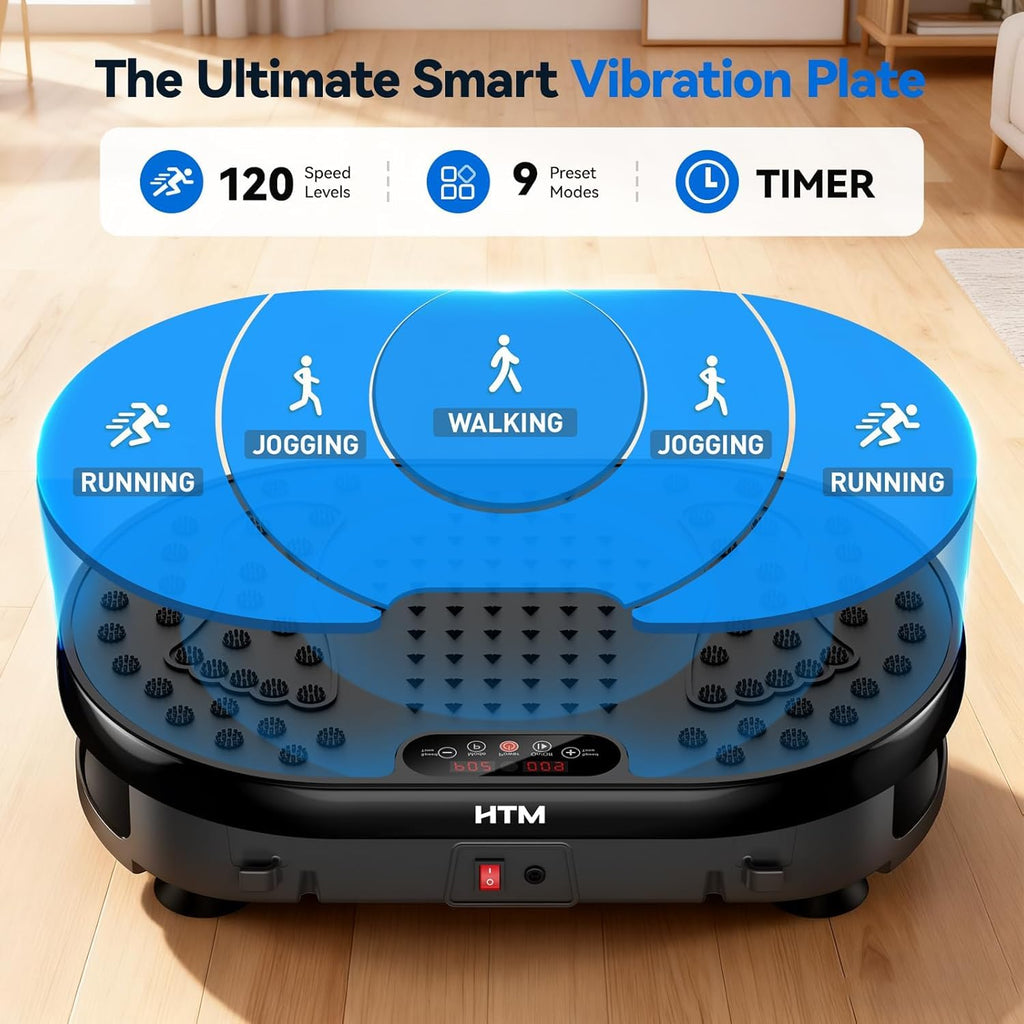 Vibration Plate Exercise Machine with Remote Control K6924