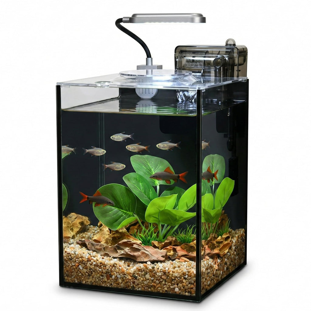 2.2 Gallon Glass Aquarium Set V587
