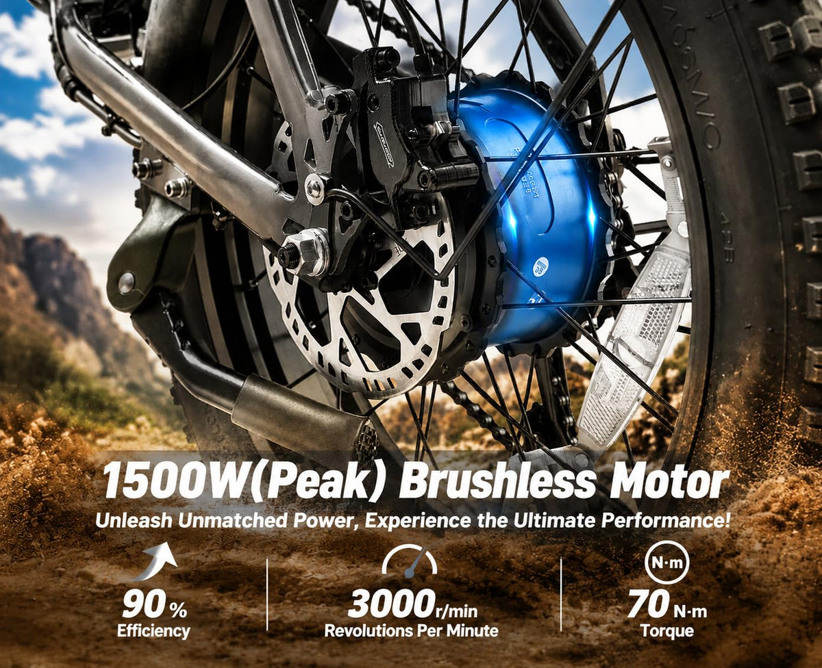 Electric Bike Peak 1500W 48V H470