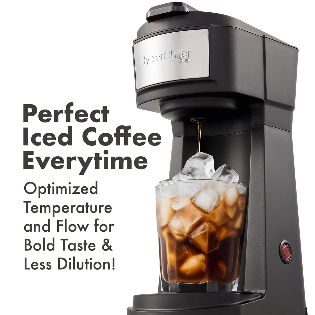 Black Iced Hot Coffee Maker I686