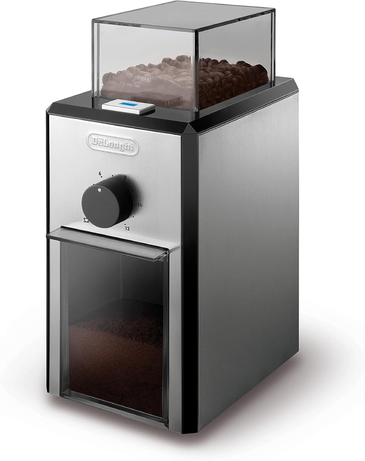 Burr Coffee Grinder with Grind Selector and Quantity Control P8436