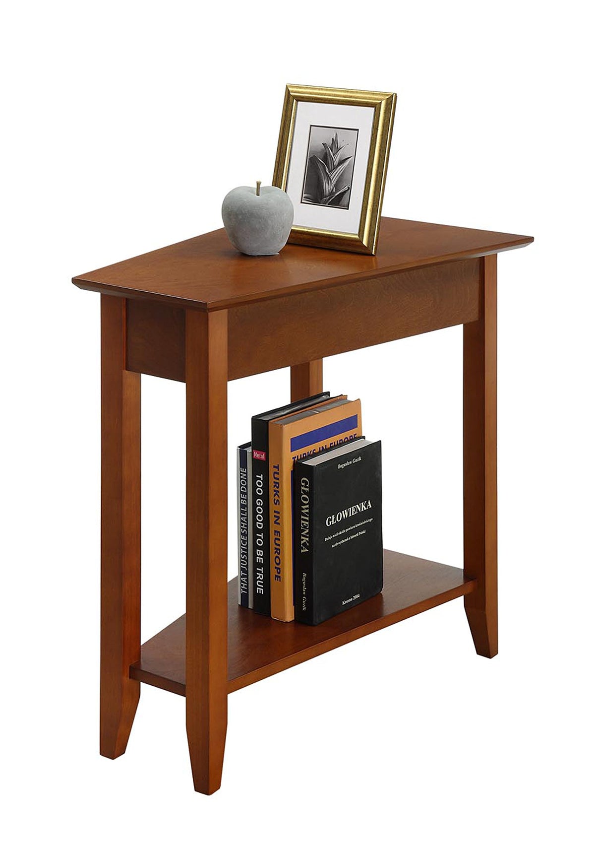 24" Cherry End Table with Storage Shelf I254069
