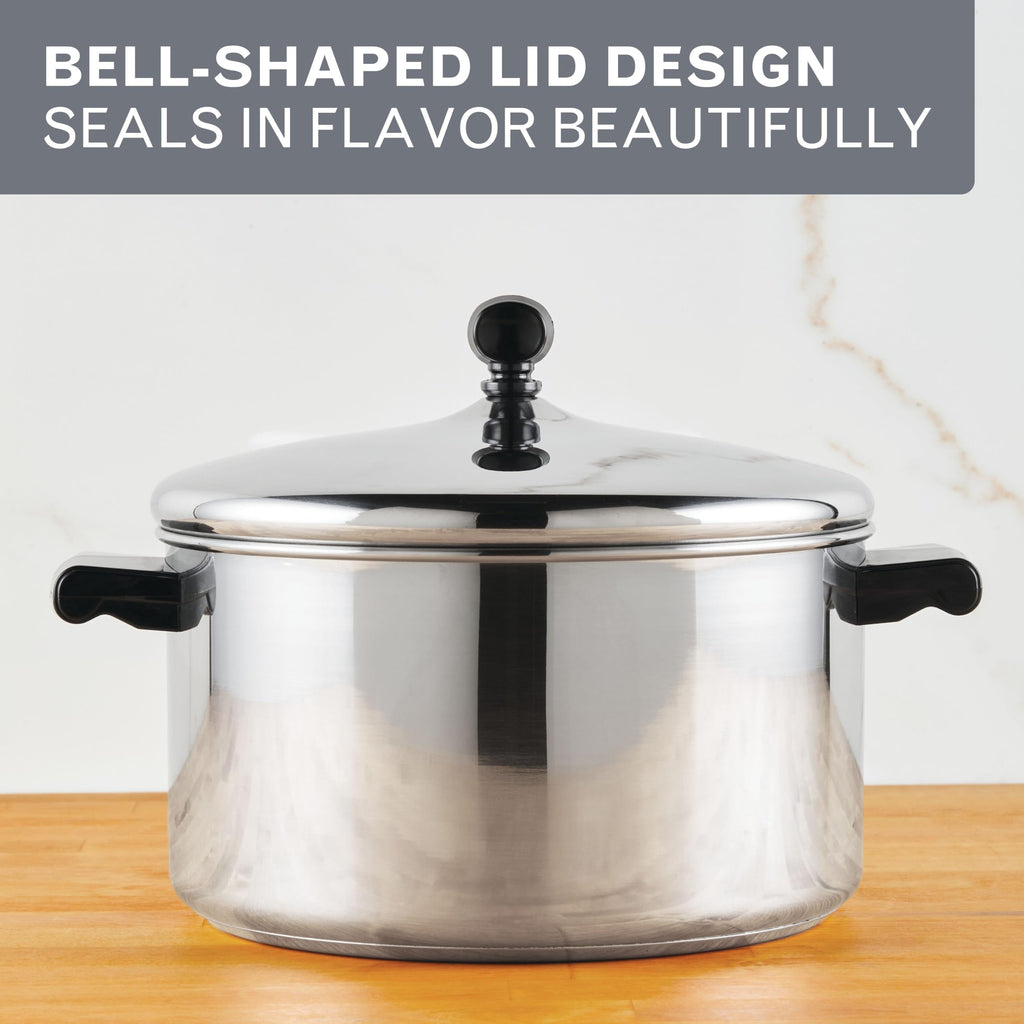 Stainless Steel 6-Quart Stockpot with Lid D11174