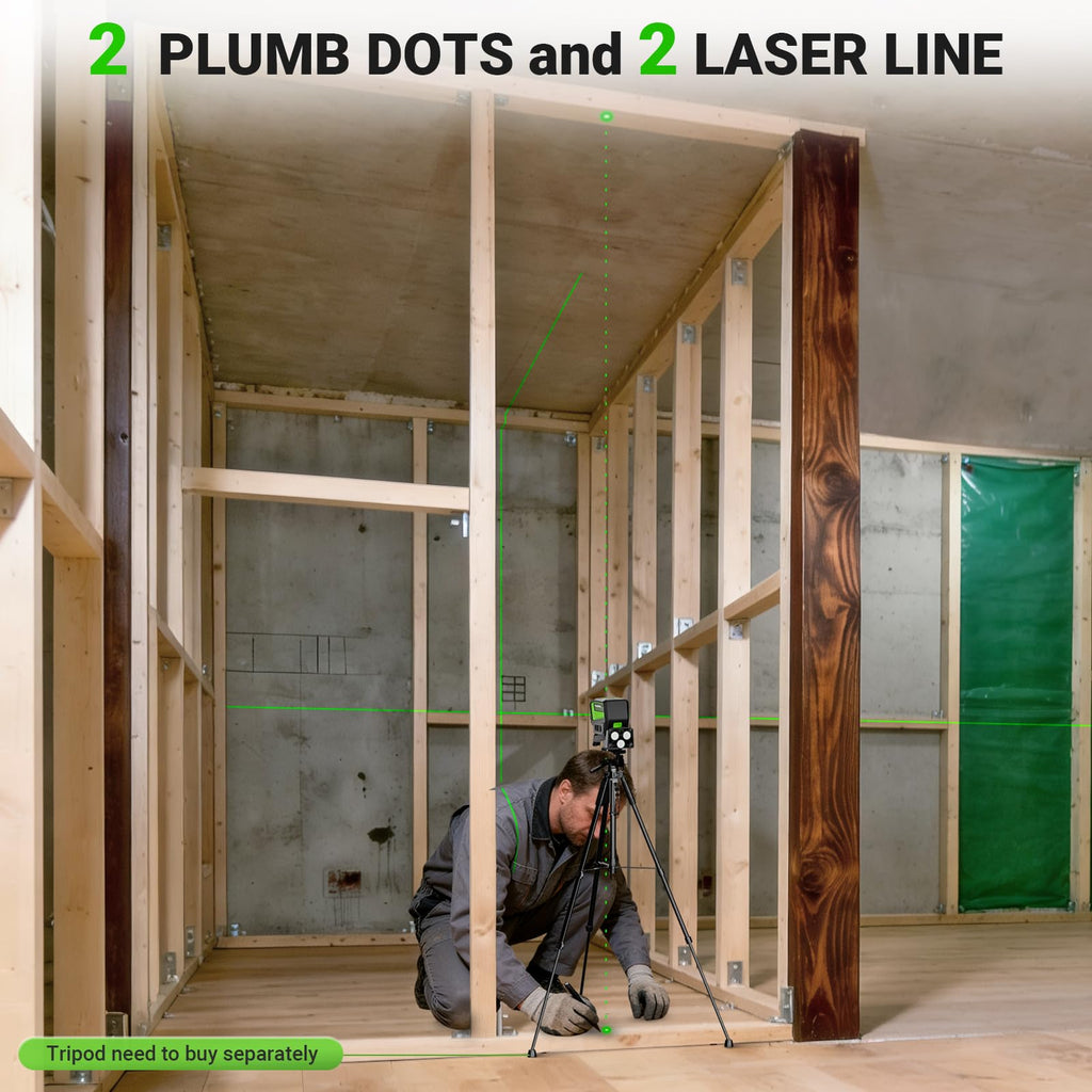 2 Point Cross Line Self Leveling Laser Alignment Tool K548