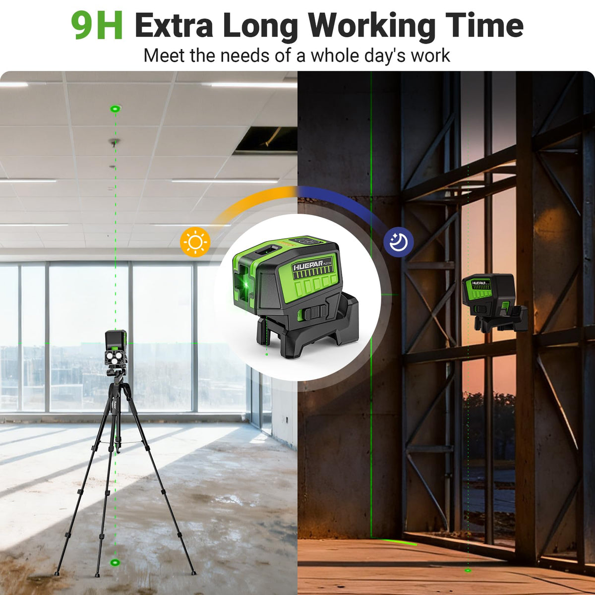 2 Point Cross Line Self Leveling Laser Alignment Tool K548