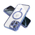 Magnetic Clear Case for iPhone 13 Pro Max with Camera Lens Protection B394