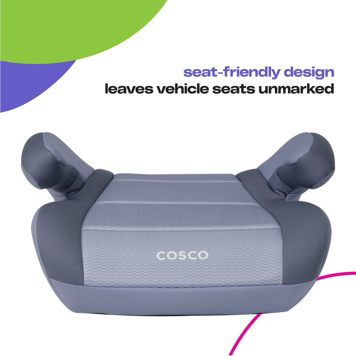 Backless Booster Car Seat 40-100 lbs N446