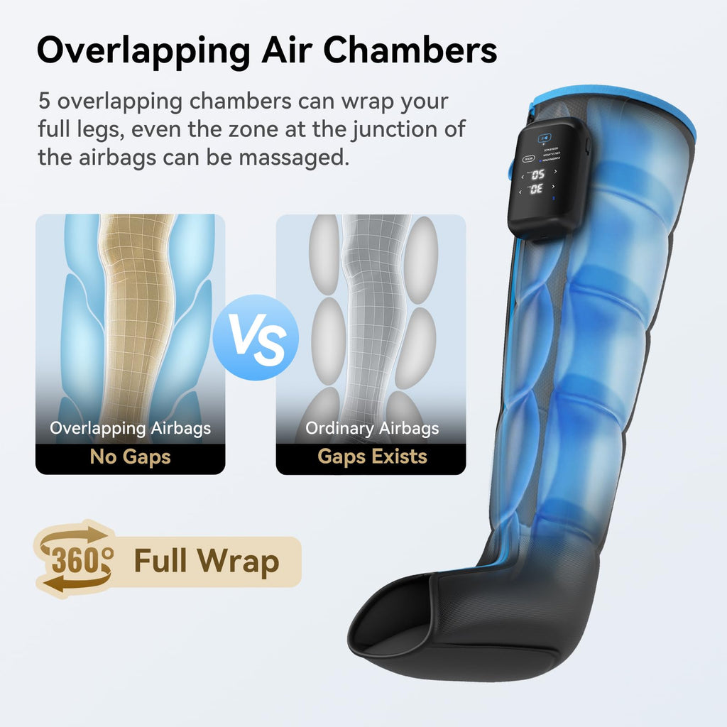 Cordless Air Compression Leg Massager B434305