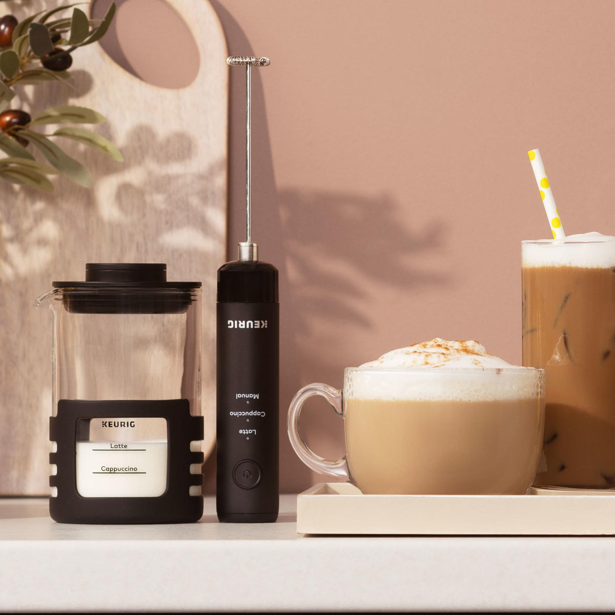 Rechargeable Handheld Milk Frother P64738