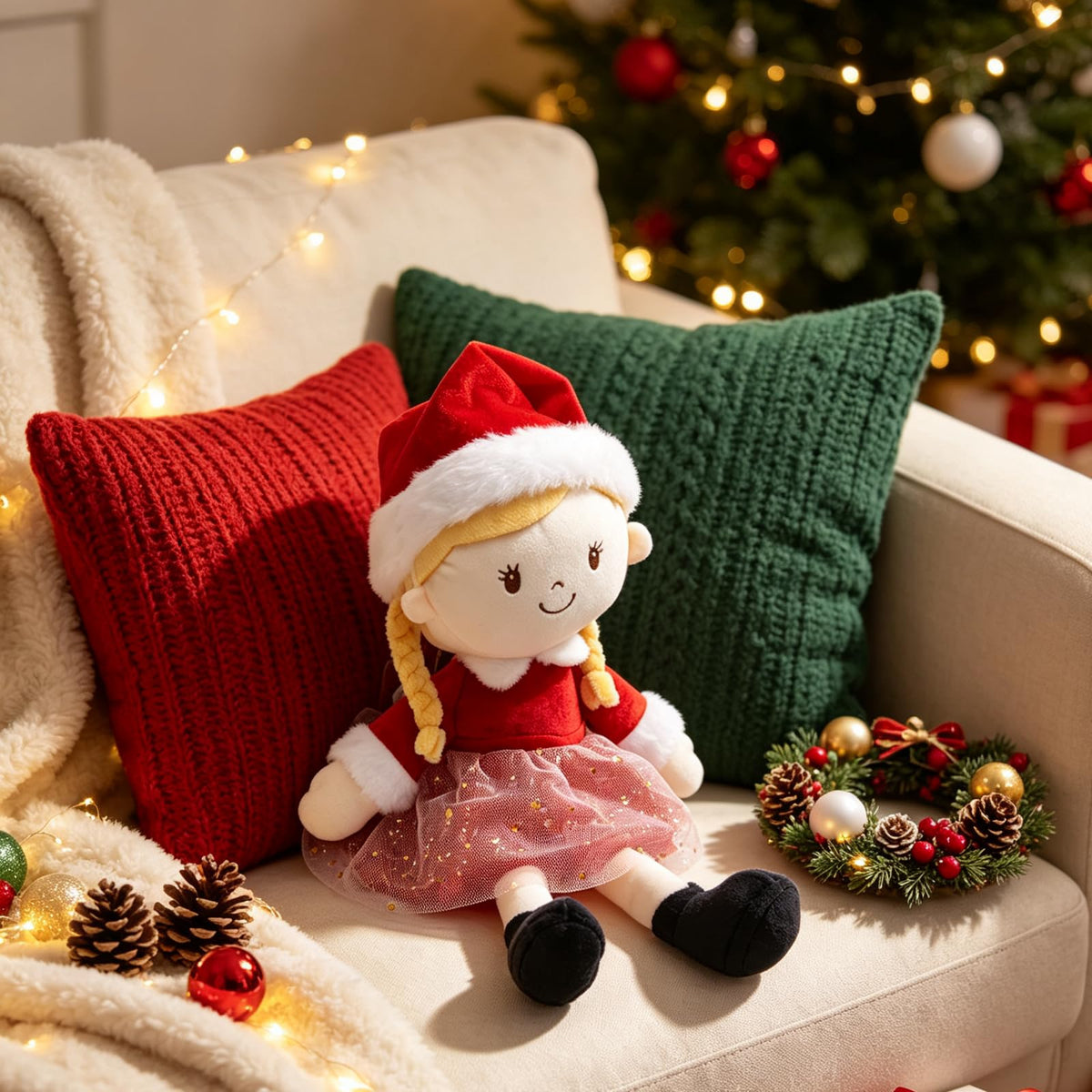 Soft Baby Doll Plush 17inch F93094