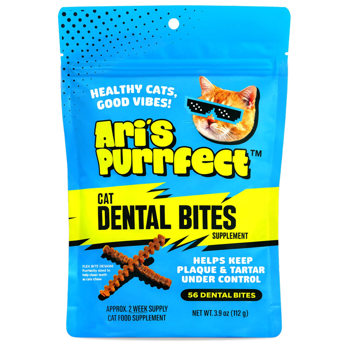 Cat Dental Chew Stick Bites Supplement with Taurine Z837426