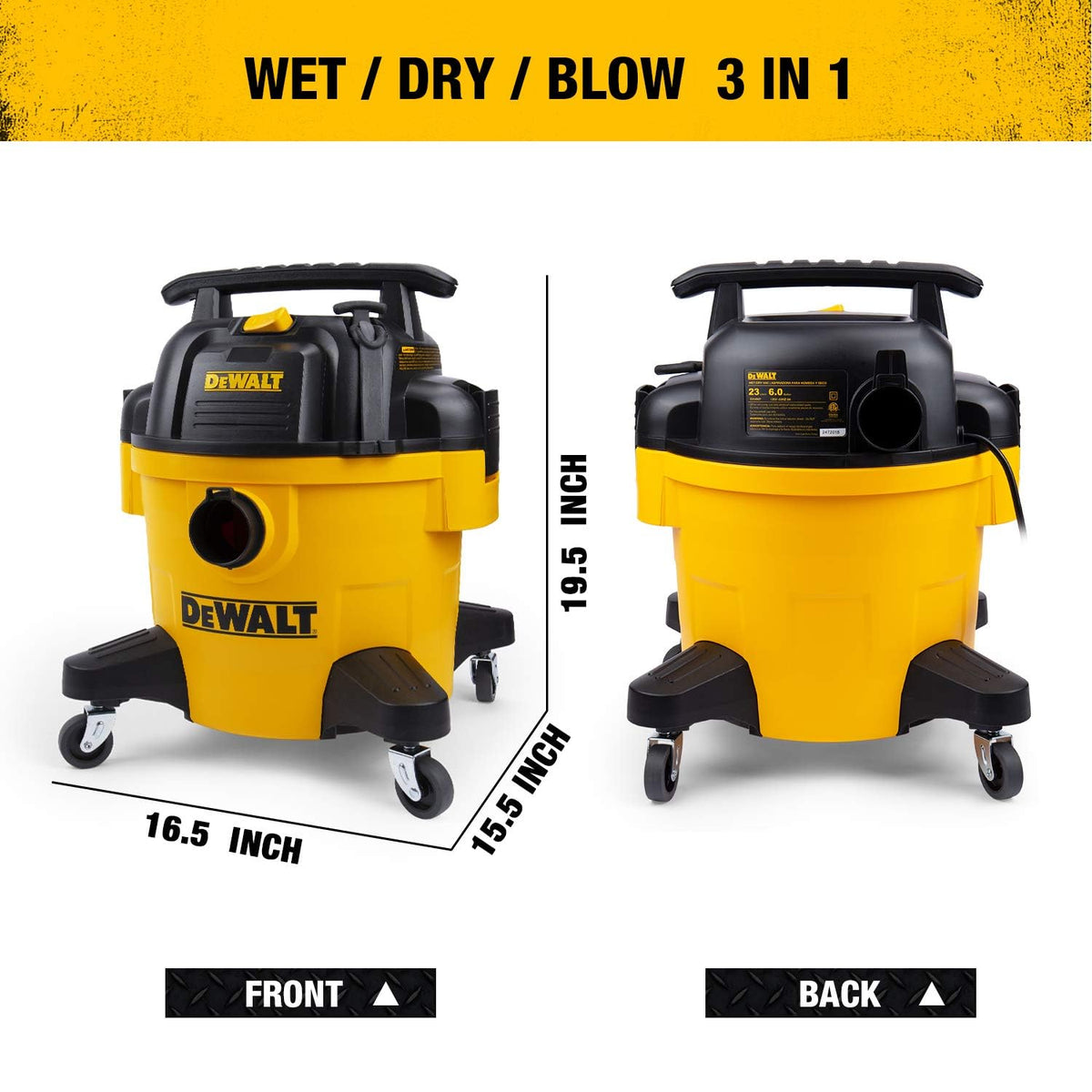 6 Gal Wet/Dry Shop Vacuum with Blower V575093