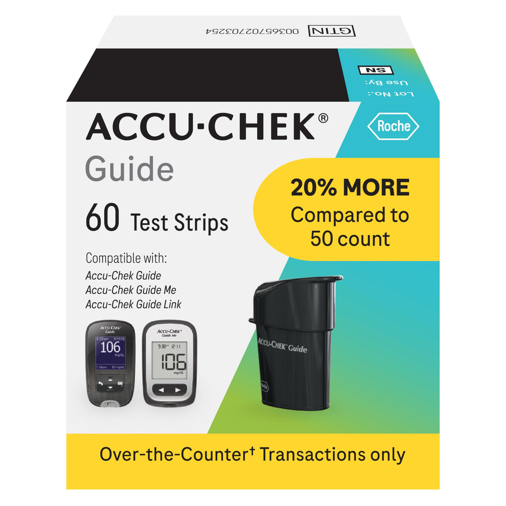 Glucose Test Strips, Pack of 60 W57134