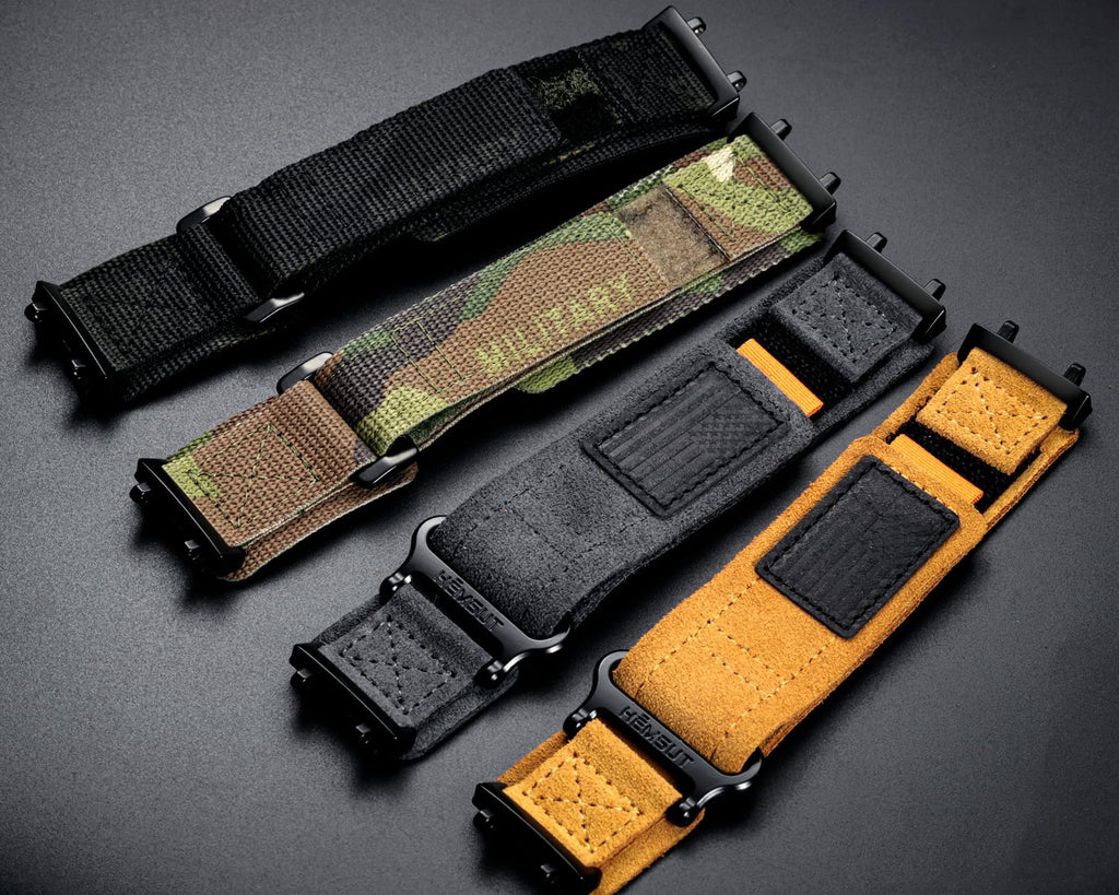 Camouflage Nylon Watch Bands Z9684