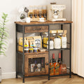 Coffee Bar Cabinet with Drawers L536791