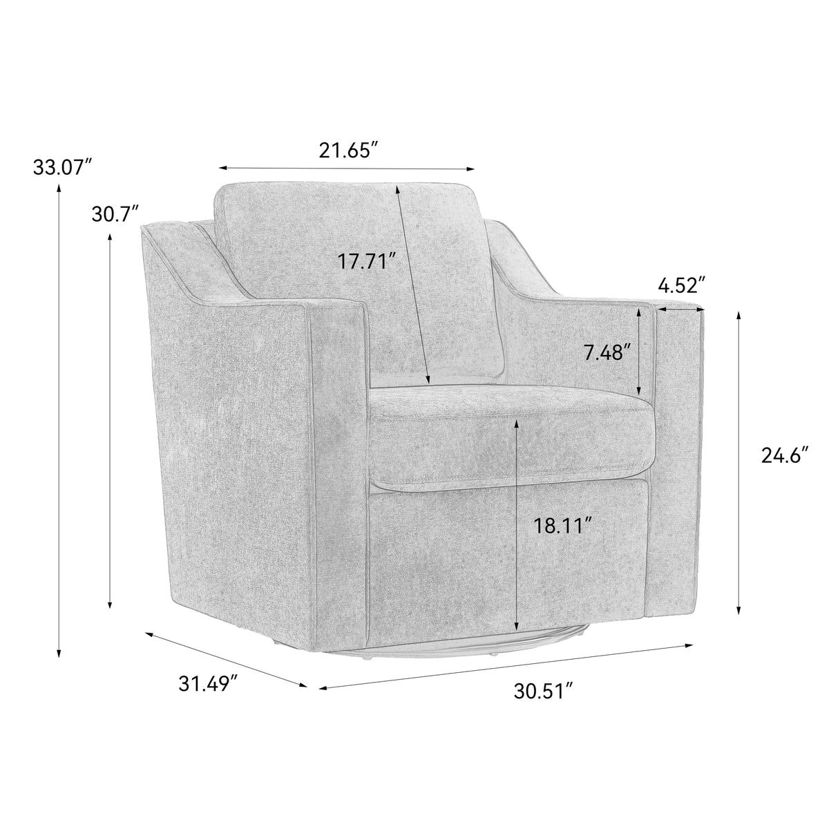 Green Swivel Accent Chairs Set of 2 X29590