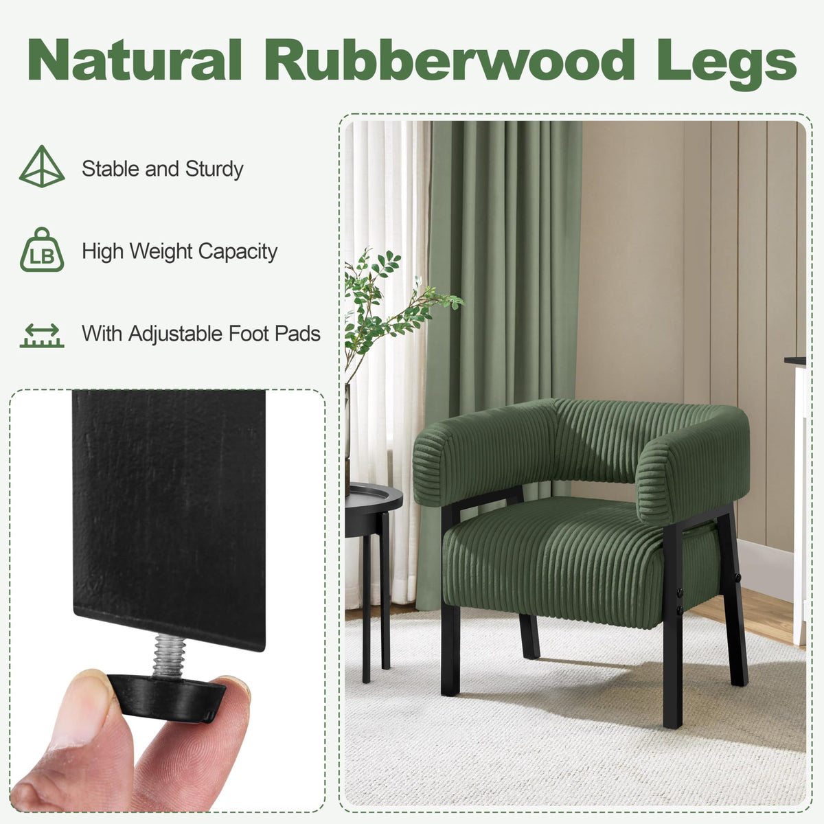 Accent Living Room Chair Set of 2 P230