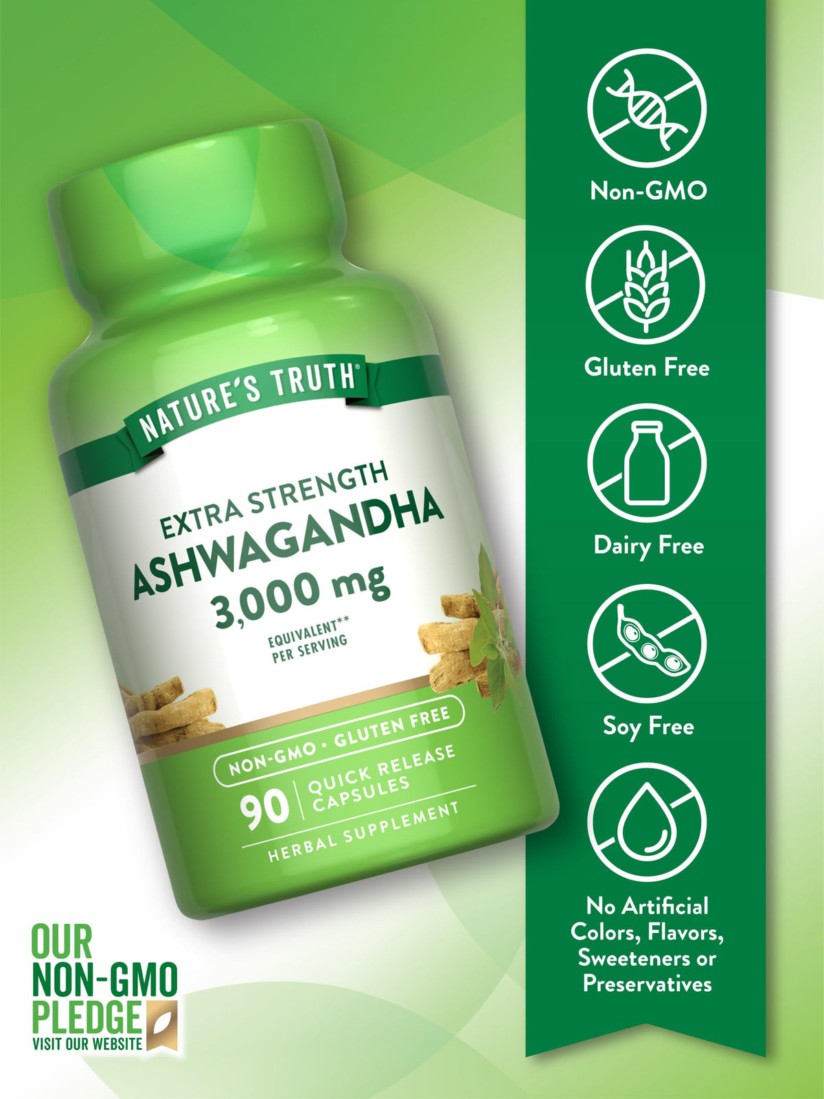 Ashwagandha Capsules 90 Count P330567