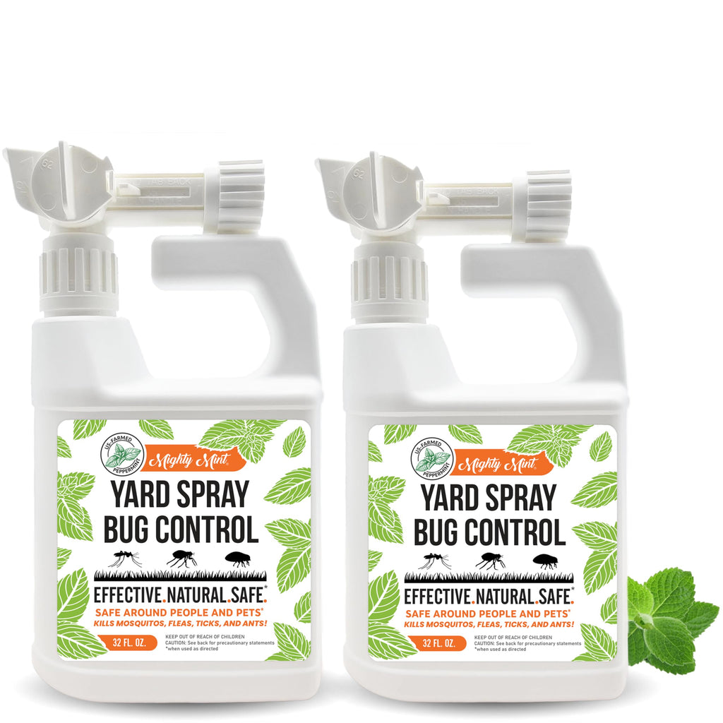 Peppermint Oil Lawn & Yard Bug Control Spray 32 oz Pack of 2 U15032