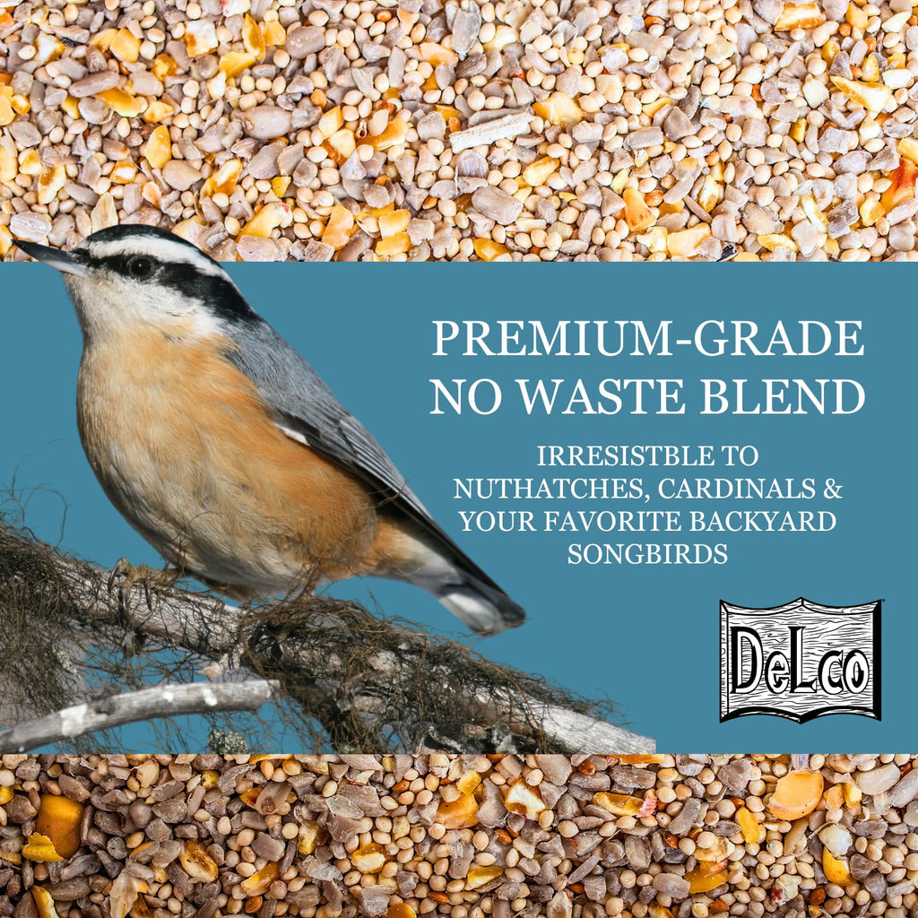 No Waste Wild Bird Seed 20 lb Bag Shell-Free Blend E7817